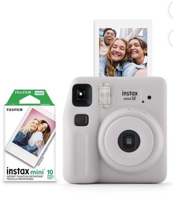 Fujifilm Instax Mini SE Instant Camera Bundle with Film New Sealed Same Day Ship