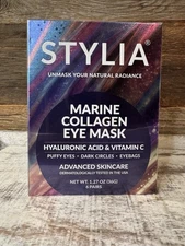 Stylia Marine Collagen Eye Mask | 6 pairs | Stocking Stuffer Idea