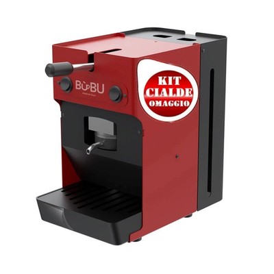 BùBu Coffee Machine Pods Ese 44mm Red Color 15 Bar Free Pods