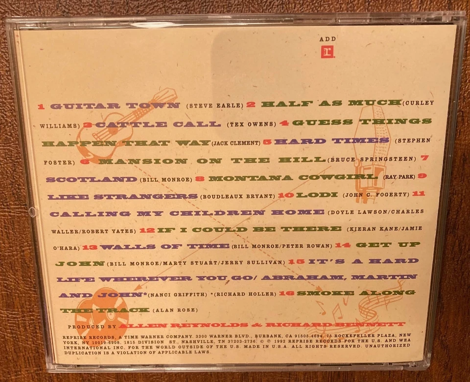 EMMYLOU HARRIS & NASH RAMBLERS:Live at The Ryman RARE 1992 box set - Image 4 of 4