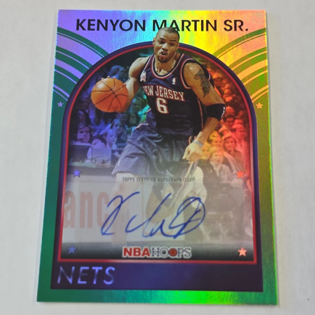 Basketball Trading Cards Kenyon Martin Sports Autographed for sale 