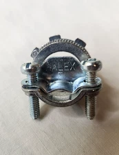 Halex 3/8 in. Standard Fitting Metal Conduit (FMC) Clamp Combination (50-Pack)