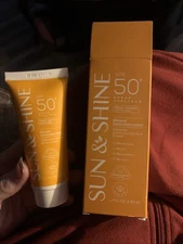 SUN & SHINE MINERAL SUNSCREEN LOTION: SPF50 Broad Spectrum for Face - Vegan