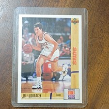 Upper Deck 1991-92 Jeff Hornacek #135 Phoenix Suns NBA Basketball Trading Card