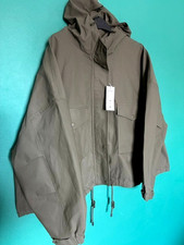 Khaki Shower Resistant New Coat Ladies Hooded Jacket Drawstring UK Size 20 / 22