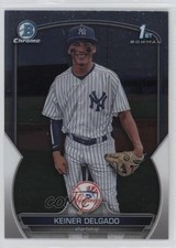 2023 Bowman Chrome Prospects Keiner Delgado #BCP-191 11cz