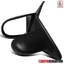 Fit 1992 1993 1994 1995 Honda Civic Black Manual Rear Side Mirrors Leftright