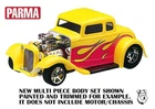 #10167 - 1/10 PARMA HEMI Coupe 2 Kit Replacement Clear RC Body Bolink