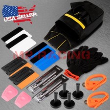 Fancy Vehicle Wrap Vinyl Tools Kit Scratchfree Squeegee Razor Gloves Magnets 09