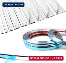 16ft Chrome Silver Extra Thick Auto Molding Trim Universal Bumper Window Door Bo 16ft Chrome Silver Extra Thick Auto Molding Trim Universal Bumper Window Door Bo