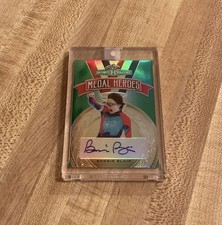 2018 LEAF SPORTS HEROES BONNIE BLAIR MEDAL HEROES AUTOGRAPH 2/5 USA OLYMPICS