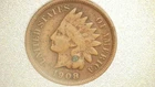 1908 Indian Head Cent Penny – VG-8 Details – Environmental Damage – US 1¢