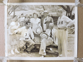 Myrna Loy Cary Grant Shirley Temple Rudy Vallee Ray Collins original photo 1947