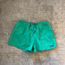 Vintage 90s Patagonia Mens Baggies 5" Inseam Shorts Green XL