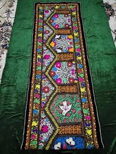 Uzbek suzani embroidery home decor 27"X157" 400x70cm D-2A