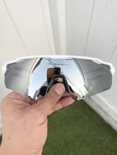 New Oakley Radar EV Path Prizm Black White Chrome OO9208 9208 128 Case Included