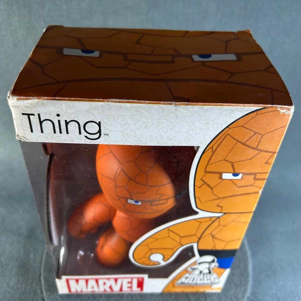 Figura de acción de vinilo Mighty Muggs Marvel Thing Hasbro Fantastic Four Foto 3 de 4
