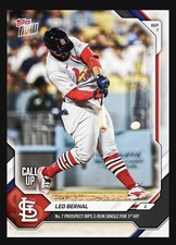 2026 TOPPS NOW 626 LEO BERNAL CARDINALS 1st MLB HIT PRESALE FREE SHIPPING