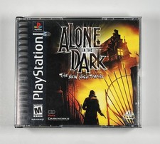 Alone in the Dark New Nightmare PS1 2 Discs Case Tested Working