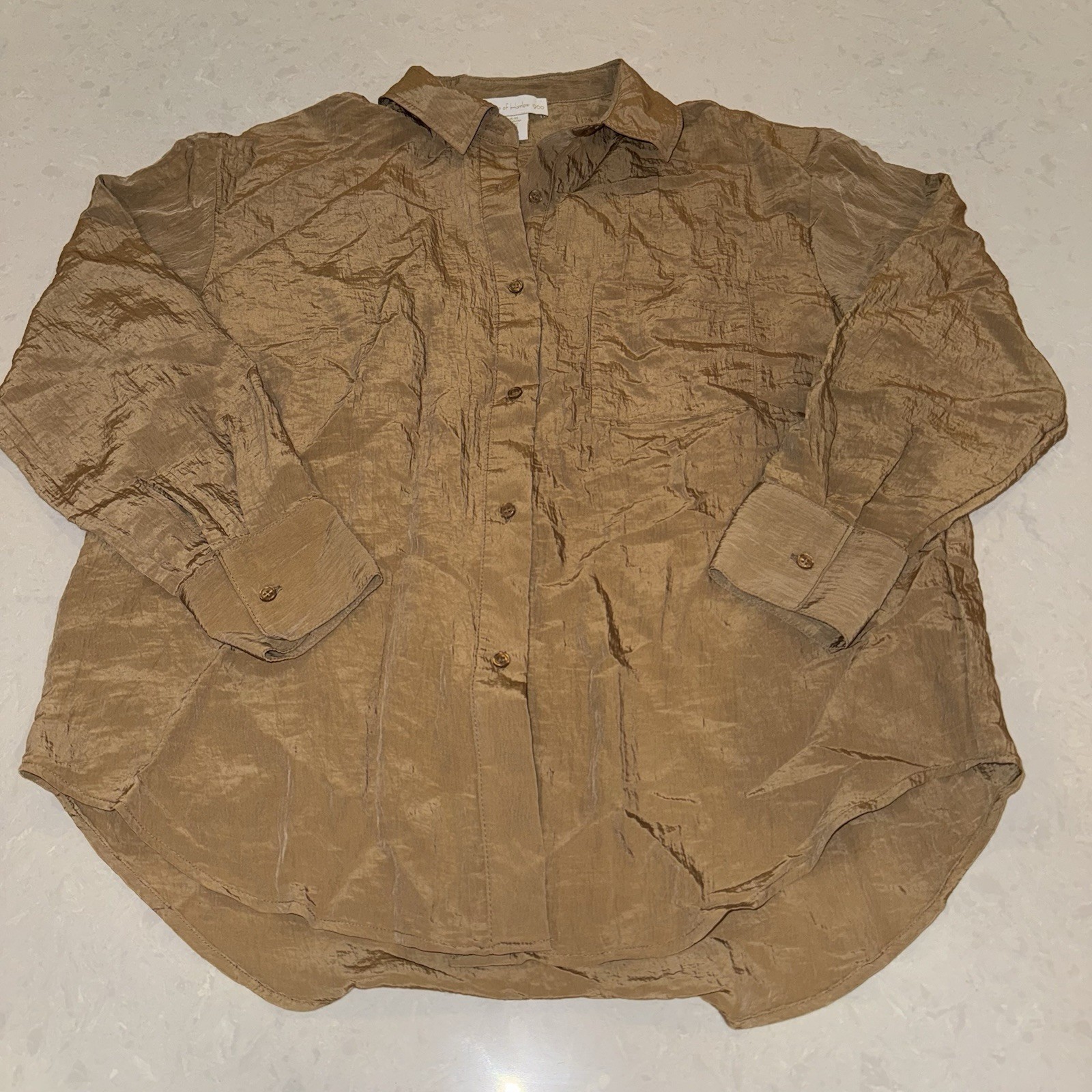 House of Harlow 1960 Long Sleeves Ruched Blouse Size XS