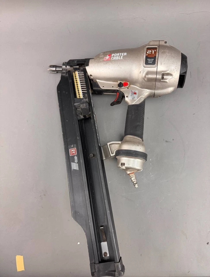 Clavadora de marco redonda completa PORTER-CABLE FR350B 21 grados 3-1/2 pulgadas Foto 3 de 4