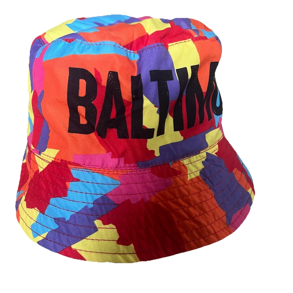 Gorra de cubo Coors Light reversible Baltimore colorida y negra Foto 2 de 4