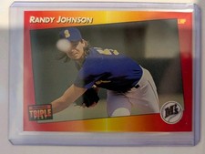 1992 Donruss Triple Play - Randy Johnson #71