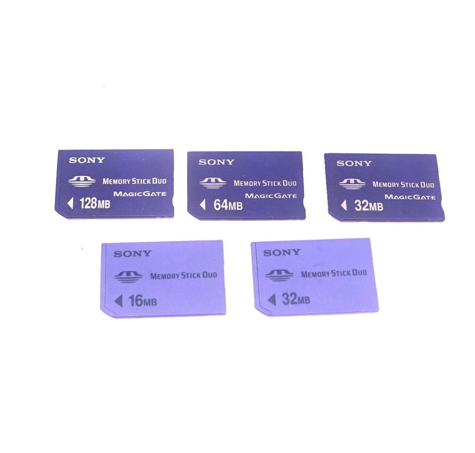 Sony Memory Stick Duo Magicgate Card 64 128 256 Optional Long Adapter Pick Size - Image 3 of 3