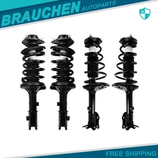 4PCS Front+Rear Complete Shock Struts Assembly For Hyundai Accent 2000-05