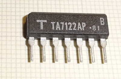 2x  IC   TA7122AP      TA7122     TA 7122 AP     Versand aus Deutschl. 105-18-34