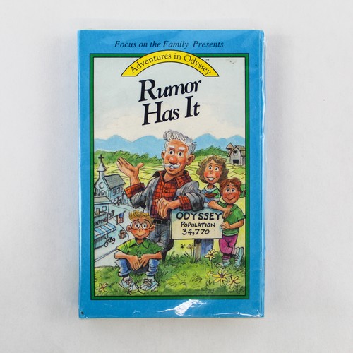 Adventures in Odyssey Rumor Has It Chick-fil-A Sealed Cassette Tape