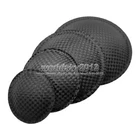 2pcs 35-115mm Speaker Carbon Fiber Dust Cap Dome Cone Cover Bass Repair Par