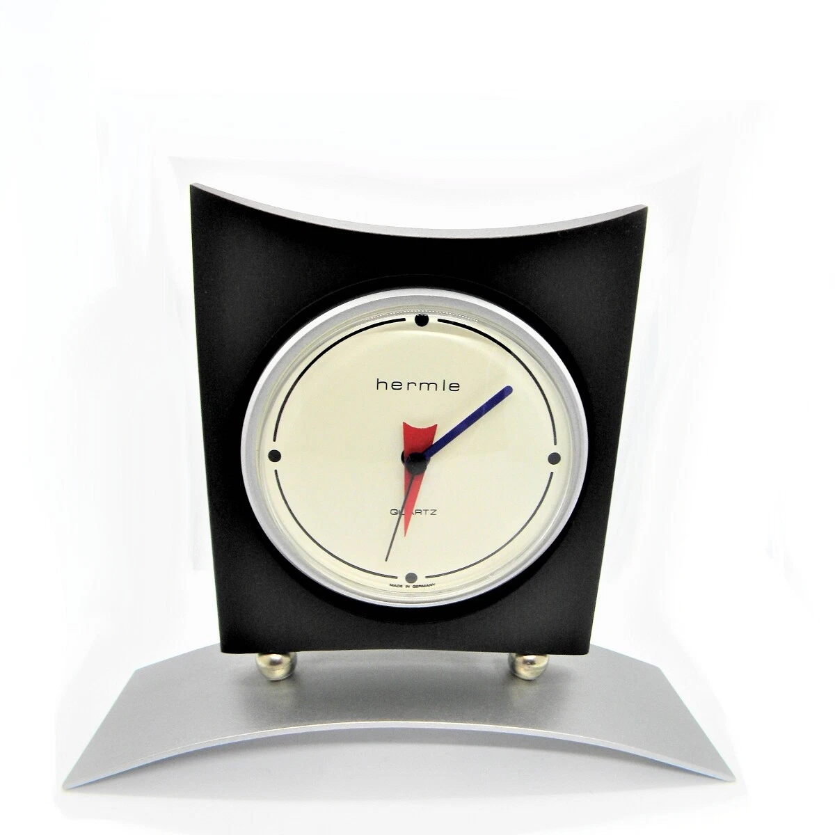 Hermle Orologio Da Tavolo Meccanico Debden-22864-070340 – Westminster, Fase Lunare, Mogano, 30x21x14 Cm