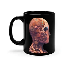 Cup For Coffee Human Machine Mug Cup Milk CUP Mug Gift Cup For Tea 11oz 