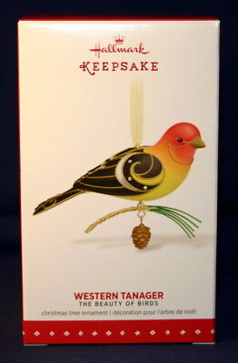 2015 Hallmark Keepsake Ornament Western Tanager The Beauty Of Birds #11 B20