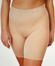 824 Maidenform Solutions Large Nude Cooling Thigh Slimmer with Panties NWT #0035