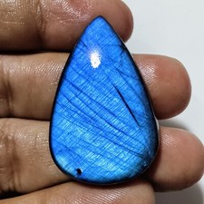 52.50 Cts Natural Labradorite Cabochon Gemstone 37.5x23.8x7.4 MM