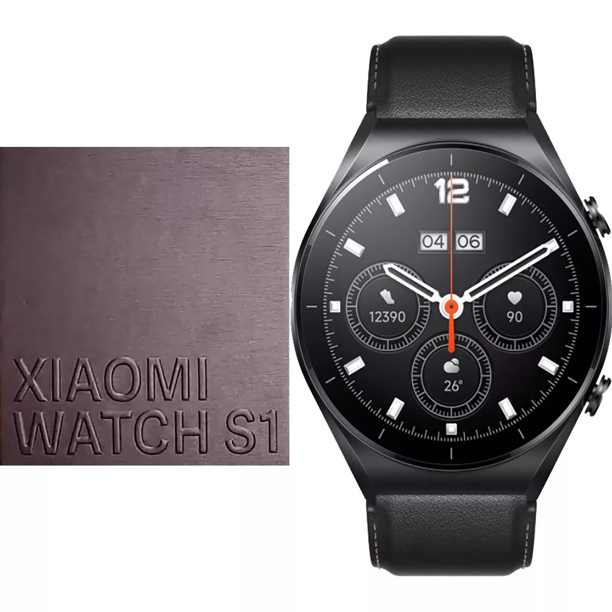 Xiaomi Watch S1 Black Wifi + Bluetooth Smartwatch NEW