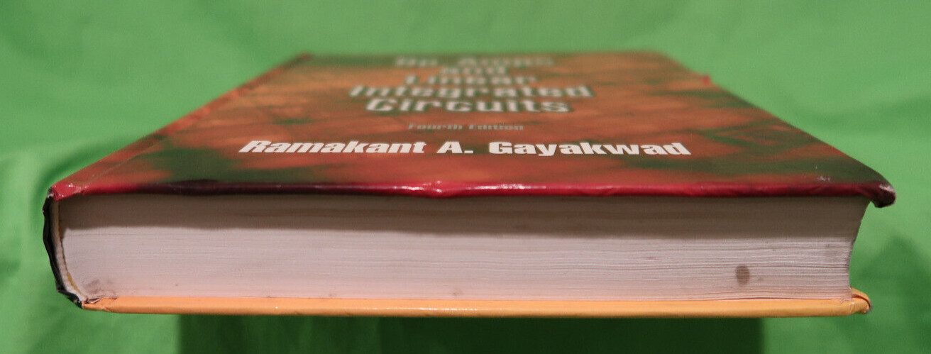 Op-Amps and Linear Integrated Circuits Hardcover Book Ramakant A. Gayakwad 1999