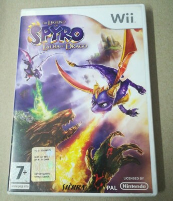 Jeu Wii The Legend Of Spyro : L'alba Del Drago - Version Italienne - Très Bon état