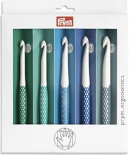 Prym Ergonomics ::Crochet Hook Set:: 5 hooks US K-O / 7.0-12.0 mm