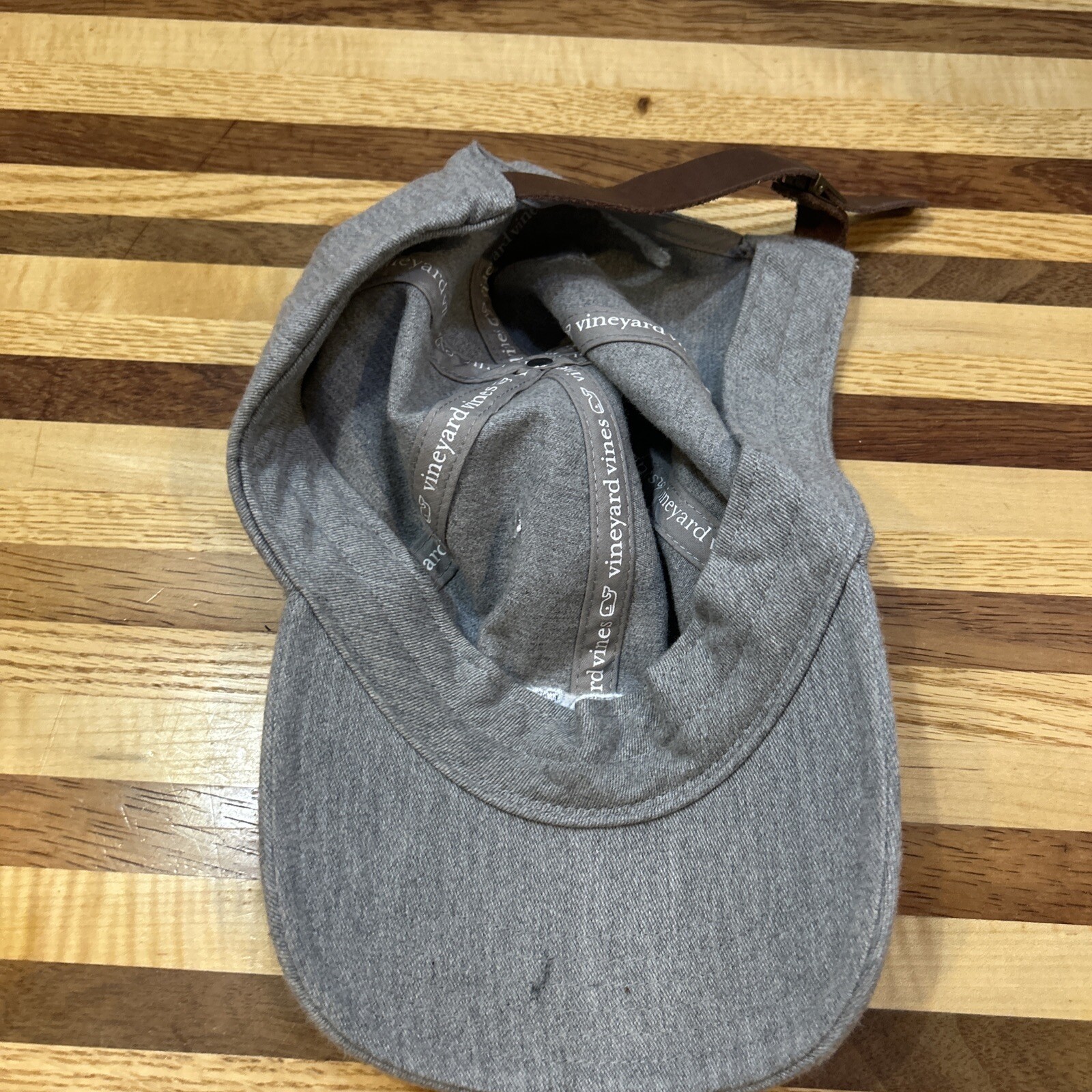 Vineyard Vines Gray Adjustable Hat - image 4
