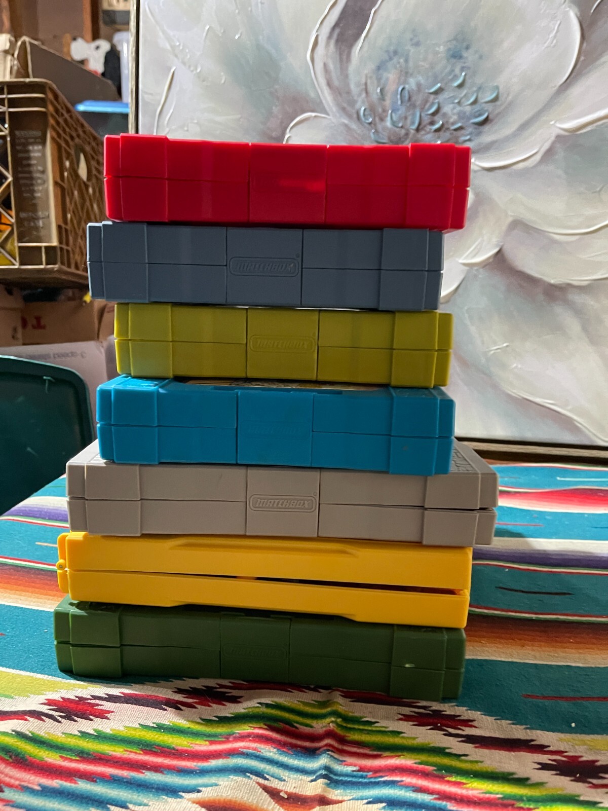 Matchbox Pop Up Playset 20052008 Lot of 7 Fold Out Car Playsets eBay