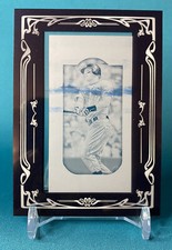 2013 Will Middlebrooks Topps Gypsy Queen Cyan Printing Plate 1/1