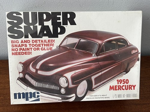 Vintage MPC 1950 Mercury Super Snap Kit- 1-3303 SEALED. RARE!