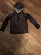 Boy's Black Camo Jacket/Windbreaker All in Motion Size 4/5