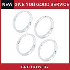 Universal 73.1 To 64.1 Mm Car Hub Centric Rings Wheel Bore Spacer Pack Of 4