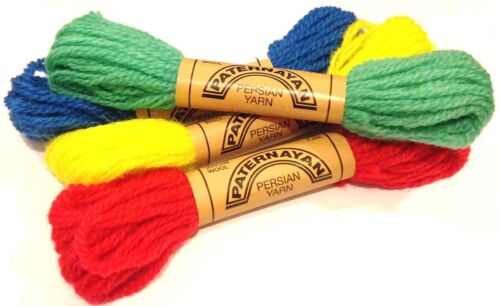 213 COLORS Paternayan Persian wool Yarn 8 yards 3-ply needlepoint #100 thru #645 - Picture 1 of 220