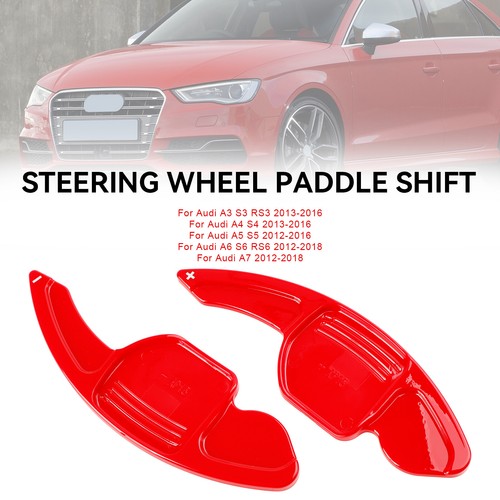 Steering Wheel Shift Paddle Shifter Extended Fit Audi A3 A4 A5 A6 A7 A8 Q5 Q7 A3