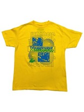 Jurassic World Boys Yellow Short Sleeve Dinosaur T-Rex T-Shirt Shirt